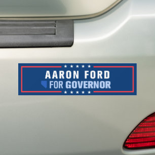 Aaron Ford for Nevada Governor Bumper Sticker