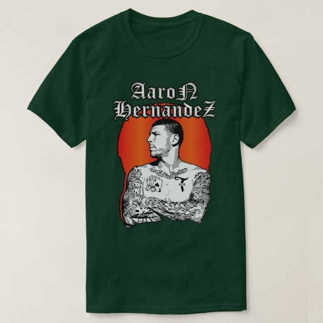 AARON Hernandez Classic T Shirt TeeNbspShirt I Lov (Design Front)
