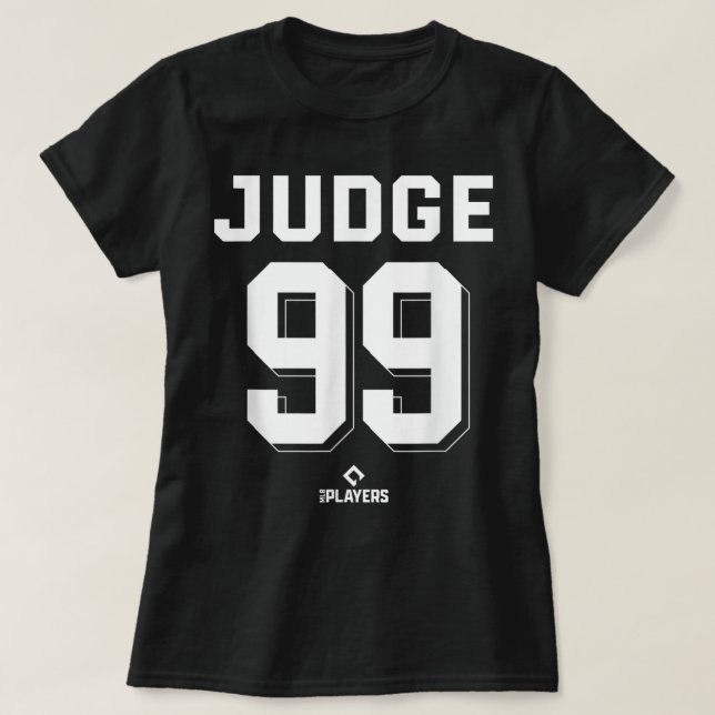 Aaron Judge 99 New York Baseball Player MLBPA Spor T-Shirt (Design Front)