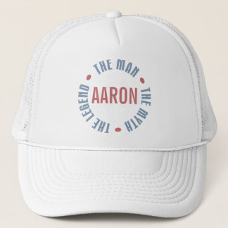 Aaron Man Myth Legend Customisable Trucker Hat