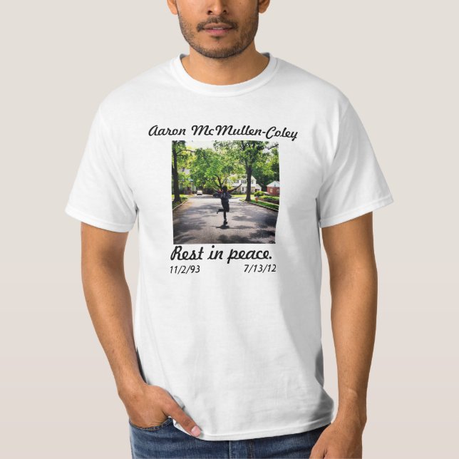 Aaron McMullen-Coley T-Shirt (Front)