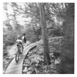 Aaron Rodgers mountain biking on the Stairway to Ceramic Tile