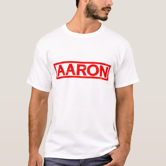 Aaron Stamp T-Shirt (Front)
