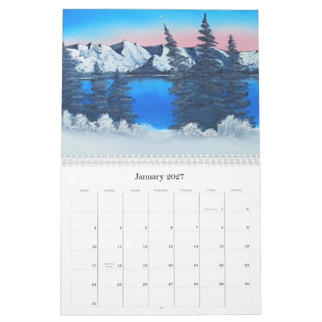 Aaron Thomas Artistry 2013 Calendar (Jan 2027)