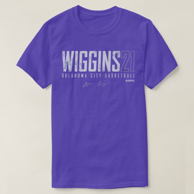 Aaron Wiggins Oklahoma City Elite  1 T-Shirt (Design Front)