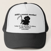 AARP's newest member!, Today we say goodbye to ...
