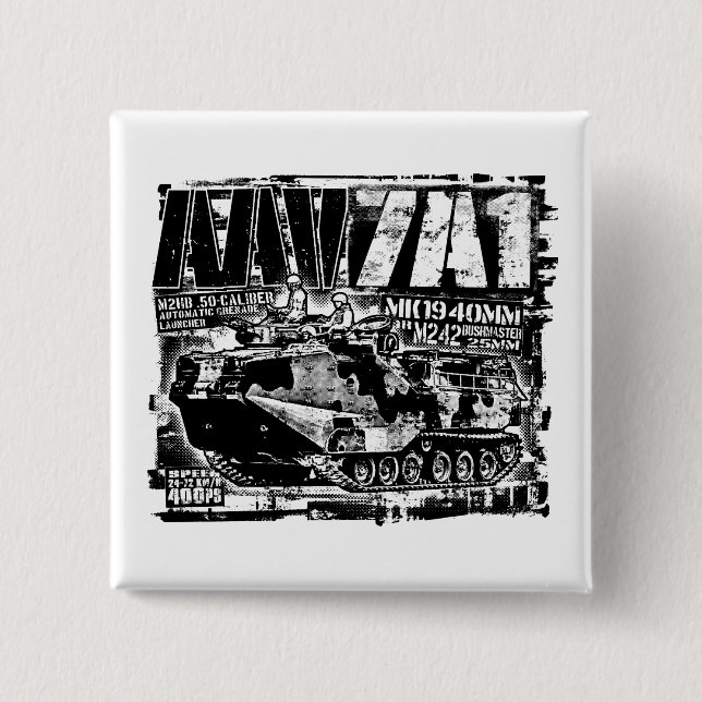 AAV-7A1 Button Button (Front)