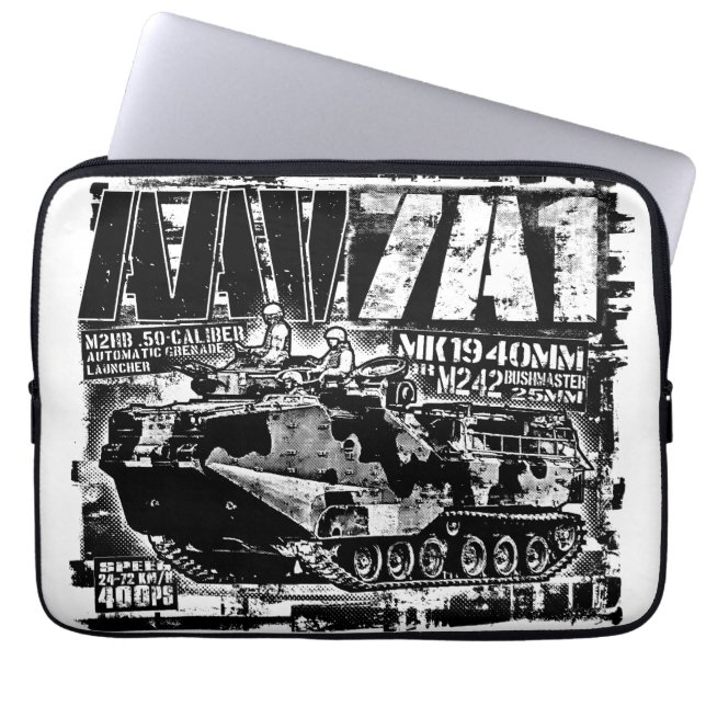 AAV-7A1 Laptop Sleeve Electronics Bag (Front)