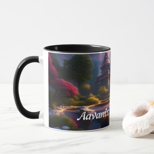 Aavani's Morning Tea Mug (With Donut)