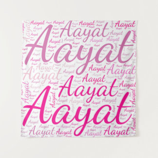 Aayat, Names Without Frontiers. Tapestry