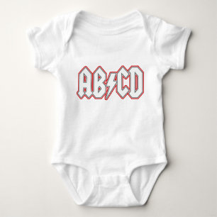 AB/CD BABY BODYSUIT