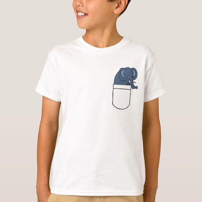AB- Elephant in a Pocket Shirt (Front)
