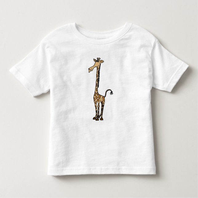 AB- Funky Cute Giraffe Cartoon Shirt (Front)