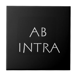 Ab intra ceramic tile