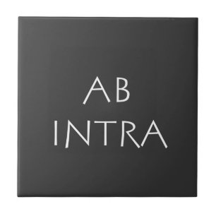 Ab intra ceramic tile