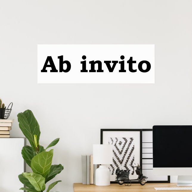 Ab invito poster (Home Office)