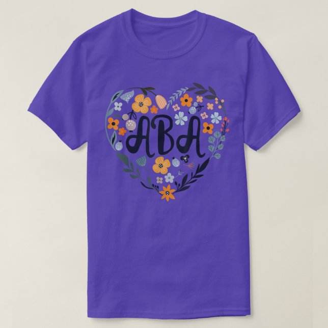 ABA Applied Behaviour Analysis Sped Teacher 2022 S T-Shirt (Design Front)
