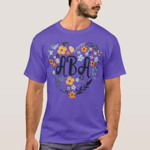 ABA Applied Behaviour Analysis Sped Teacher 2022 S T-Shirt