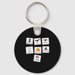 Aba Halloween Special Education Teacher Behavior Y Key Ring