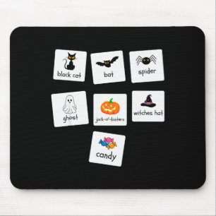 Aba Halloween Special Education Teacher Behavior Y Mouse Pad