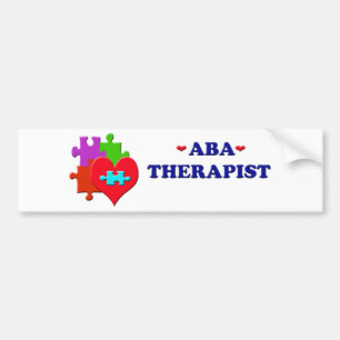 ABA Therapist Bumper Sticker