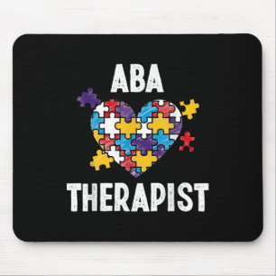 Aba Therapist Training Behaviour Analyst Autism Th Mouse Pad