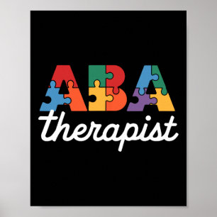 Aba Therapy Applied Behaviour Analysis Analyst Aba Poster