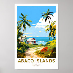 Abaco Islands Bahamas Travel Print