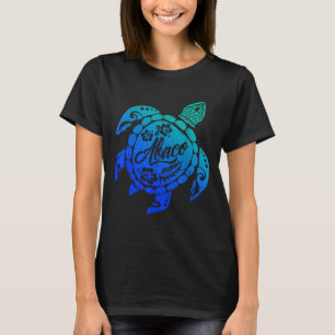 Abaco Tribal Sea Turtle Bahamas Beach Vacation T-Shirt