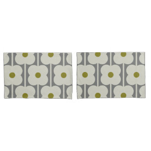 Abacus Flower and small stem pattern Pillowcase