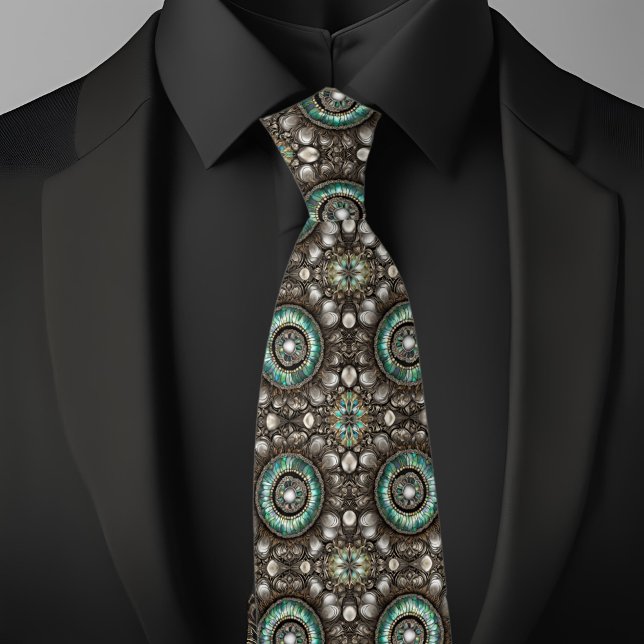 Abalone Rings Tie (Creator Uploaded)