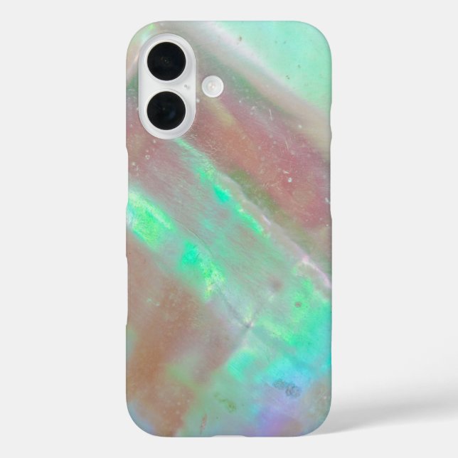 Abalone Sheel Pattern iPhone Case (Back)