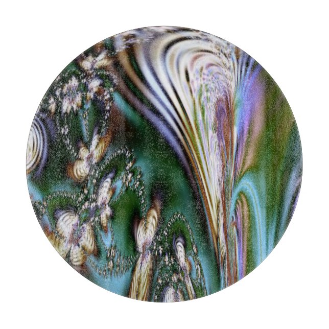 Abalone Shell Cutting Board (Front)