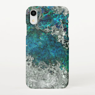 Abalone Shell Pearl and Silver 2 iPhone Case