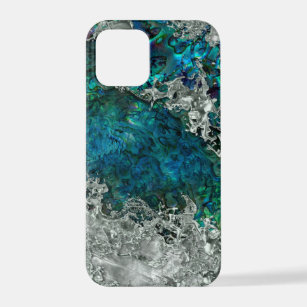 Abalone Shell Pearl and Silver 2 iPhone 12 Pro Case