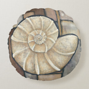 Abalone Shell Round Cushion