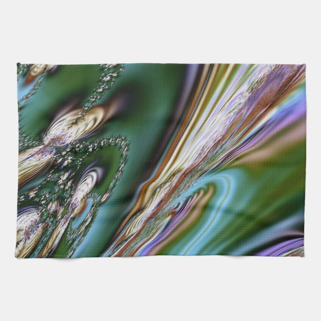 Abalone Shell Tea Towel (Horizontal)