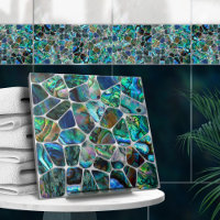 Abalone Shell Texture - Cells Collage N15