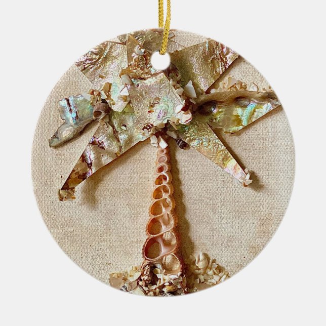 Abalone Tree Ornament (Front)