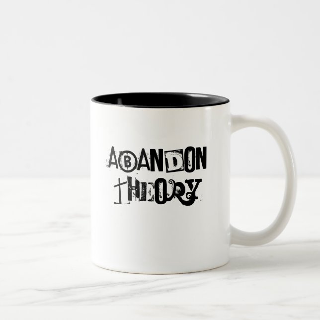 Abandon Theory Two-Tone Coffee Mug (Right)