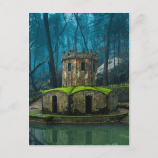 Abandonded Building in Portugal-By James Mills Postcard