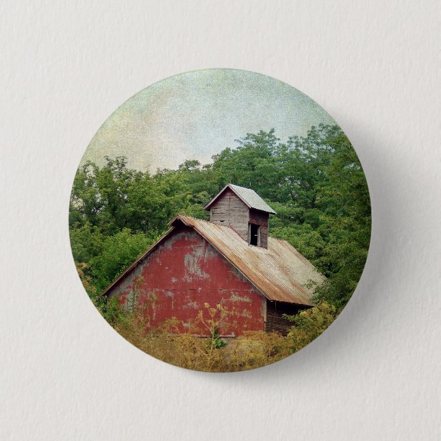 Abandoned and Overgrown 6 Cm Round Badge (Front)