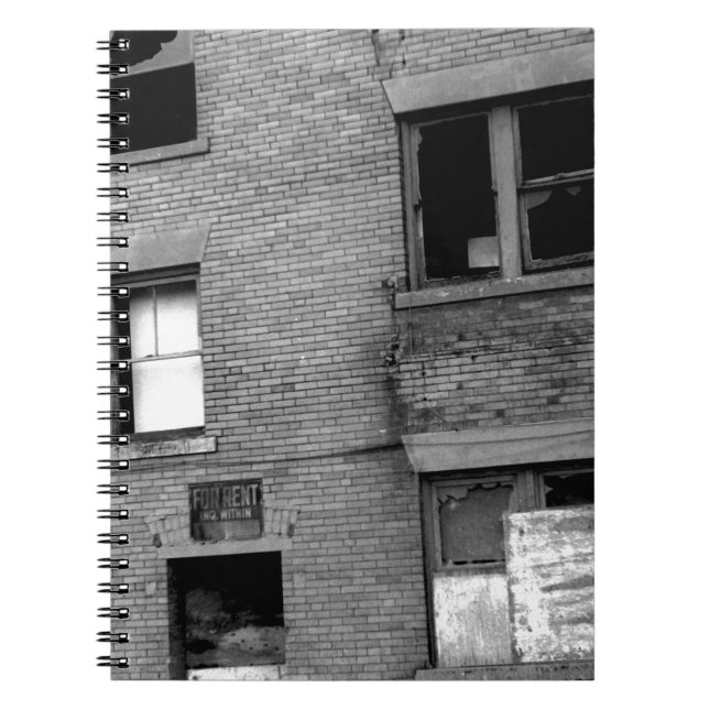 Abandoned Apartment For Rent Notebook (Front)