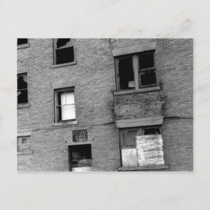 Abandoned Apartment For Rent Postcard