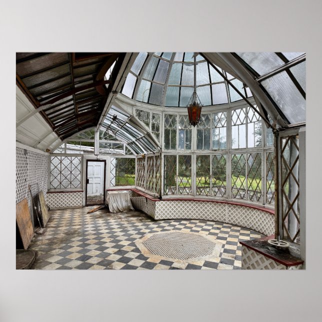 Abandoned Atrium Poster (Front)