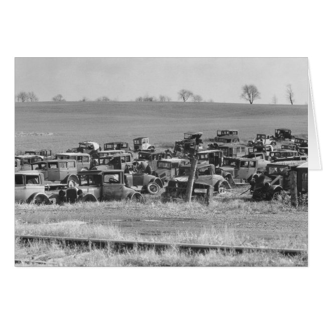 Abandoned Automobiles, 1935 (Front Horizontal)