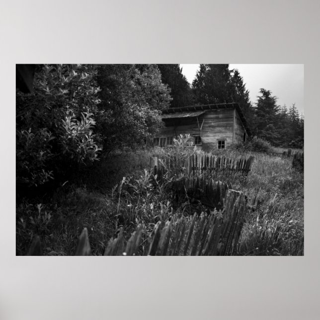 Abandoned building poster (Front)