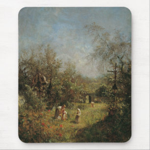 Abandoned Cemetery in Goisern Mouse Pad