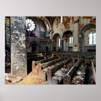 Abandoned Church Poster