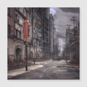 Abandoned City   Post Apocalyptic Dystopian World 